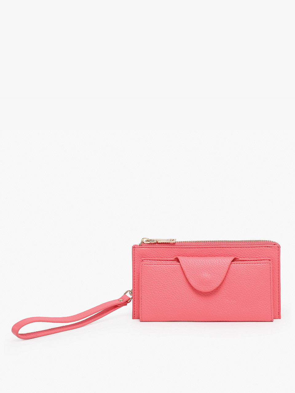 RFID Wallet w/ Snap Closure and Zip Change Pocket