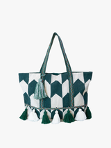Cotton Tote w/ Tassels